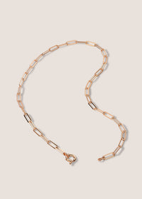 18k Gold Vermeil Bold Paperclip Chain Necklace