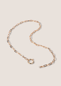 18k Gold Vermeil Statement Paperclip Chain Necklace