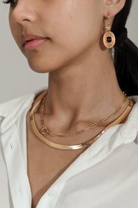 18k Gold Vermeil Paperclip Chain Necklace