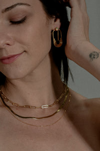 18k Gold Vermeil Fine Cable Chain Necklace