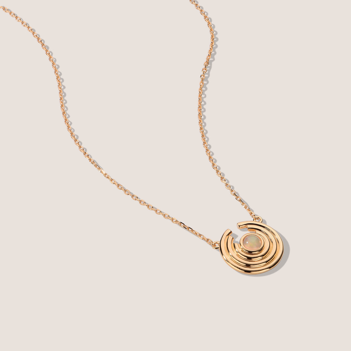 Anneaux Opal Charm Necklace