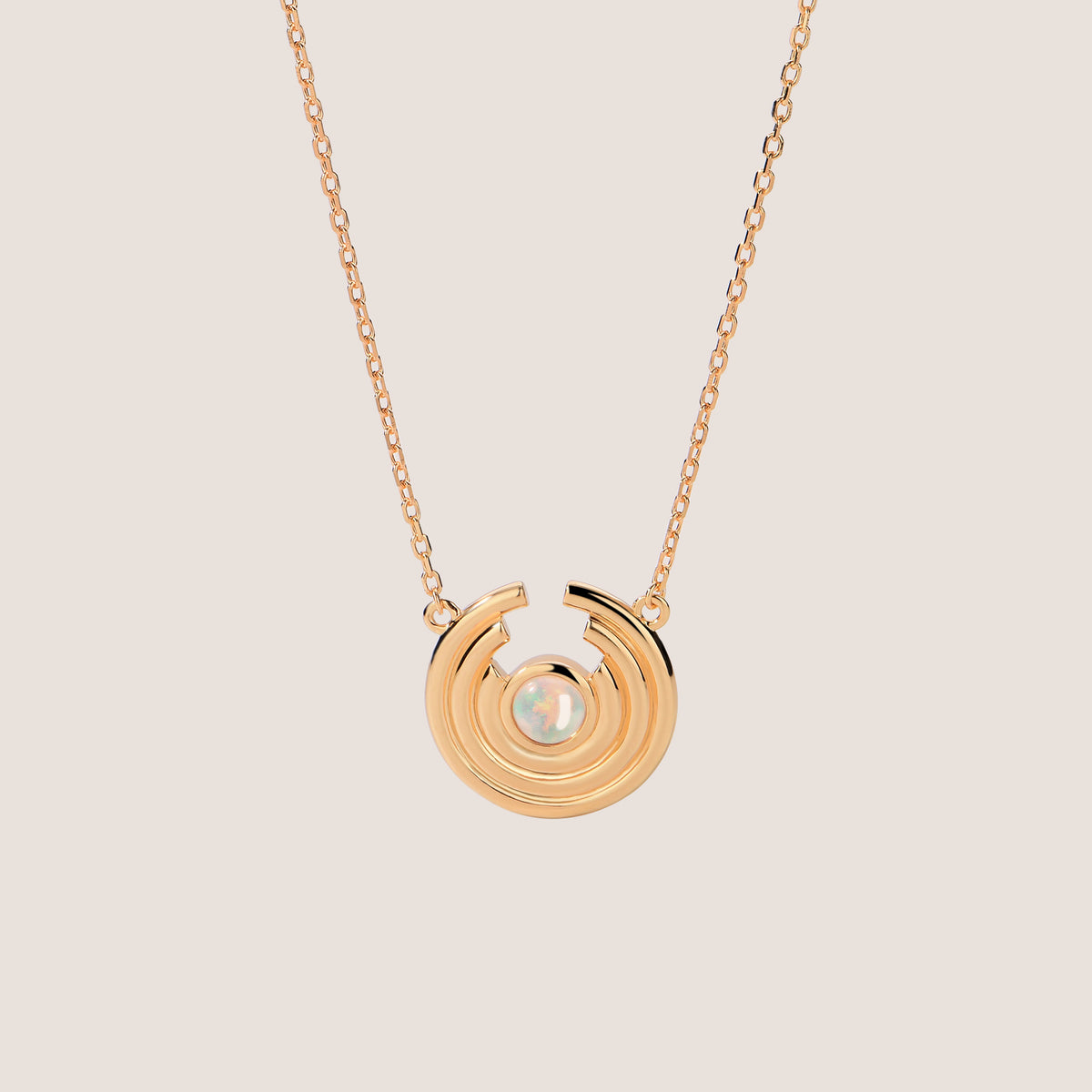 Anneaux Opal Charm Necklace