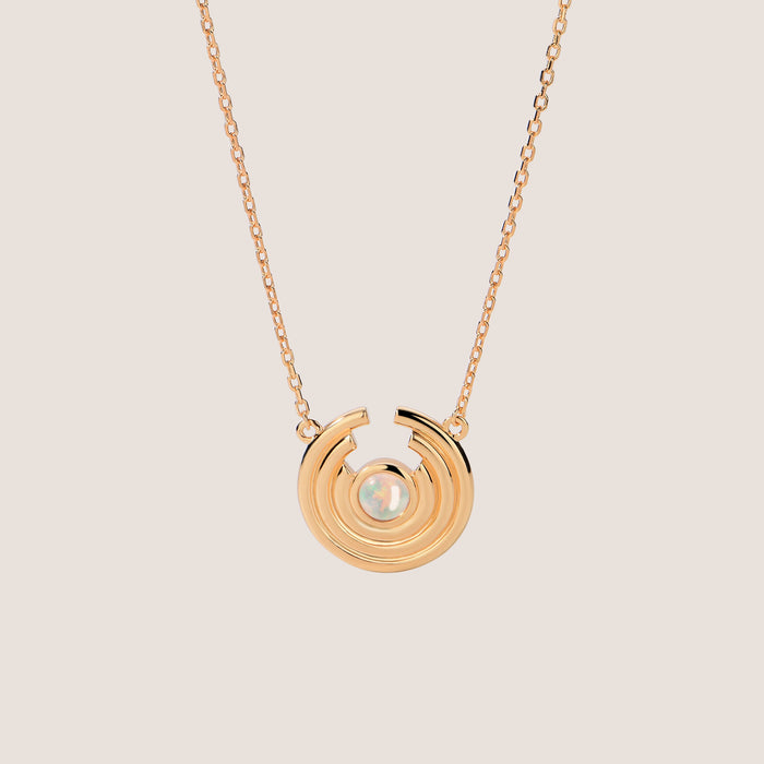 Anneaux Opal Charm Necklace