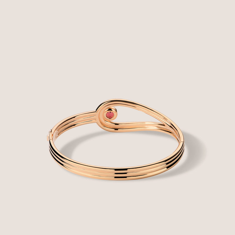 Anneaux Garnet Bangle Bracelet
