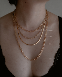 Bold Paperclip Link Chain Necklace