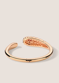 Rayons de Lumière 18k Gold Vermeil Garnet Bangle Bracelet