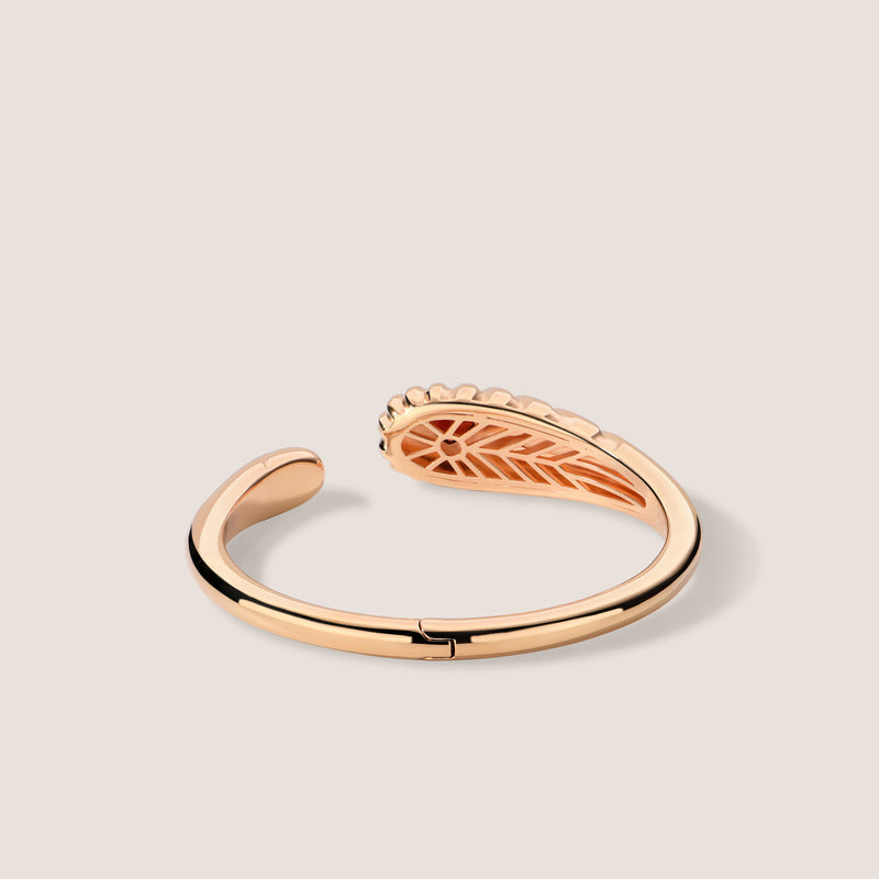 Rayons de Lumière Garnet Bangle Bracelet
