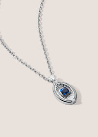 Rayons de Lumière Sterling Silver Blue Topaz Pendant