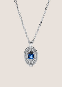 Rayons de Lumière Sterling Silver Blue Topaz Pendant