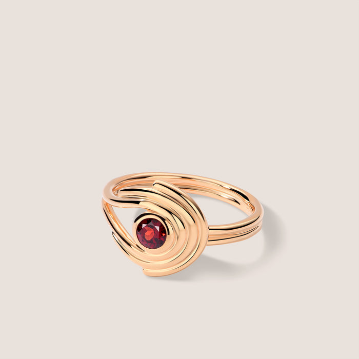 Anneaux Garnet Ring