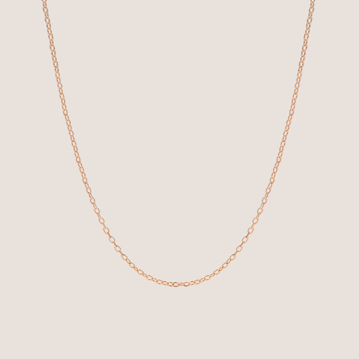 Fine Cable Chain Necklace