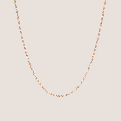 Fine Cable Chain Necklace