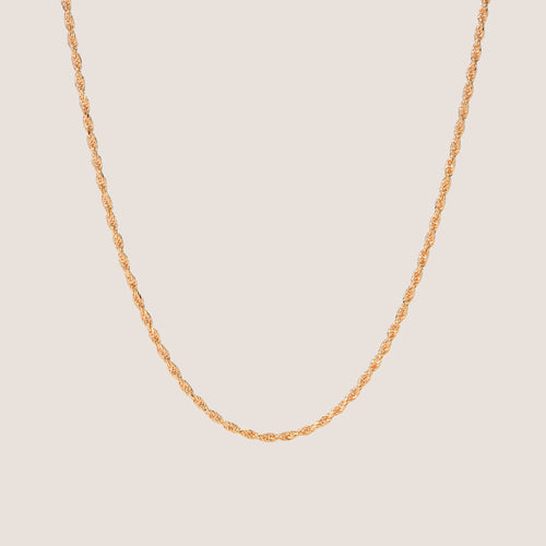 Fine Rope Chain Necklace