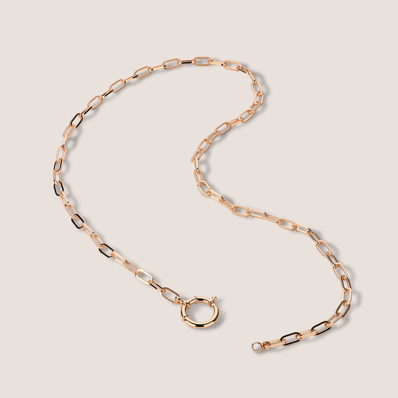 Statement Paperclip Chain Necklace