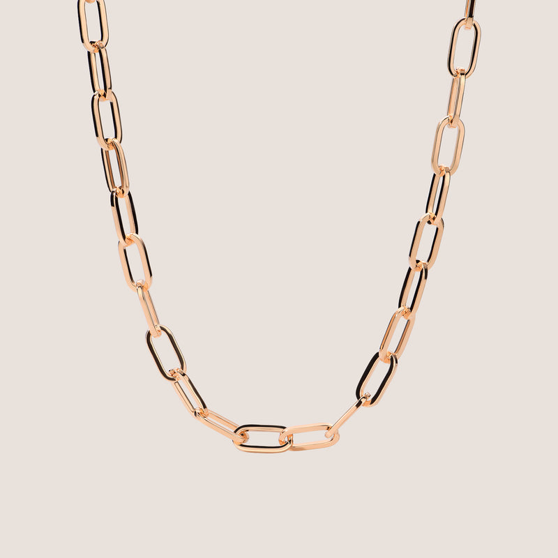Statement Paperclip Chain Necklace