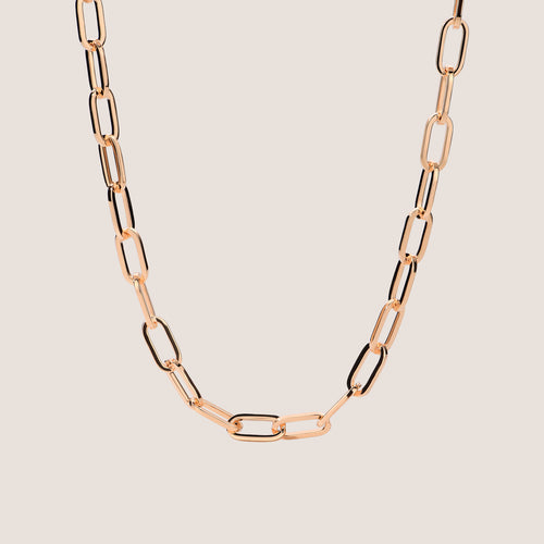 Statement Paperclip Chain Necklace